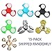 ATS 15-Pack Assorted Combo Fidget Spinners | Colors May Vary | 15 pcs Mixed Hand Spinners Bundle | Perfect Finger Toys for Stress Relief, Anxiety, Autism, ADHD | Great Present for Adults Kids