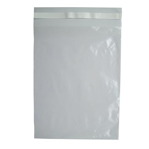 50 CLEAR TRANSPARENT PLASTIC SELF SEAL PACKAGING MAILING BAGS SMALL