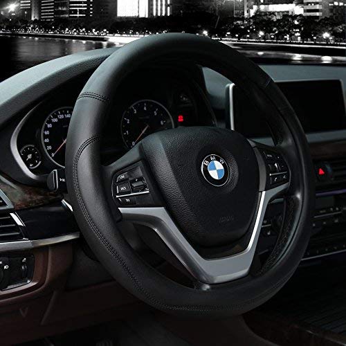 2 Valleycomfy+Microfiber+Leather+Steering+Universal