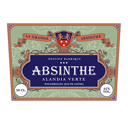 Absinth ALANDIA Verte Édition Barrique | 15 Monate fassgelagert im frz. Eichenfass | Komplex im Geschmack | 65% Vol… – Bild 4