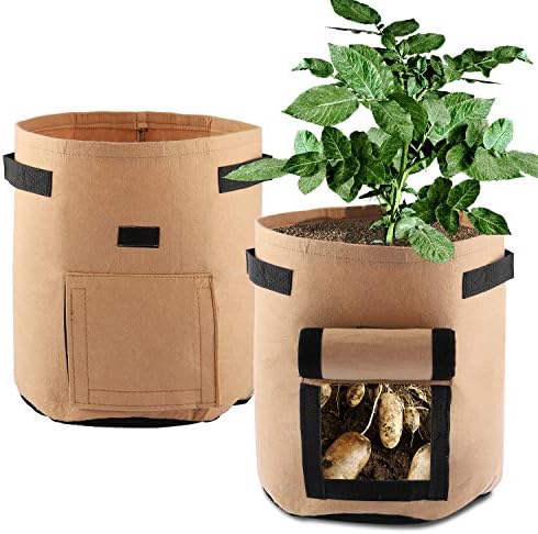 SHANNA, Bolsas de Cultivo para Patatas, Zanahorias, Tomates ...