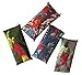 Scented Yoga Eye Pillow – Lavender Flax Seed – 4 x 8.5 – Block Printed – Soft Cotton – Organic Naturally Soothing – bird gray leaves flowersthumb 4