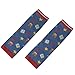Lucky staryuan ® High Quality Set of 6 Combed Cotton Baby Cartoon Bear Knee Protectors Leg Warmer (boy pattern)