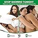 Sleep Eazy - Anti Snoring Devices Tongue Retainer,Stop Snoring Solution, Set of 4 Snore Stopping Nose Vents, Nasal Dilators Snoring Mouthpiece Sleep Aid Device, Snore Reduction Silicone Snoring Tongue
