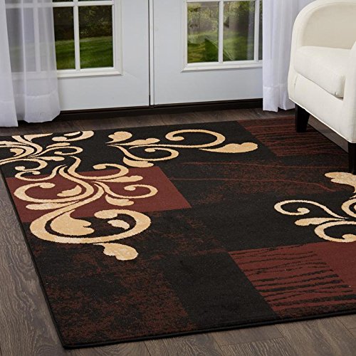 Home Dynamix Area Rugs Ariana Collection 3Piece Living Room Rug Set