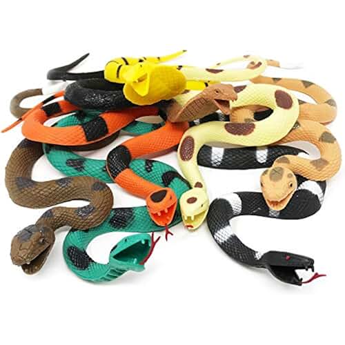 rubber snakes to keep birds away