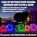 Activ Life LED Bike Wheel Lights with Batteries Included, Get 100% Brighter and Visible from All Angles for Ultimate Safety & Style (1 Tire Pack, Patriotic)