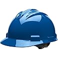 Bullard 3-Rib S61 Cap Style Safety Hard Hat with 4-Point Ratchet Suspension and Cotton Brow Pad