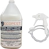 ECOPEST - Total Insect Killer with Spray | Bed Bug Spray | Fast Action, Residual (24/7), Non-Flammable, Water-Based Solution 