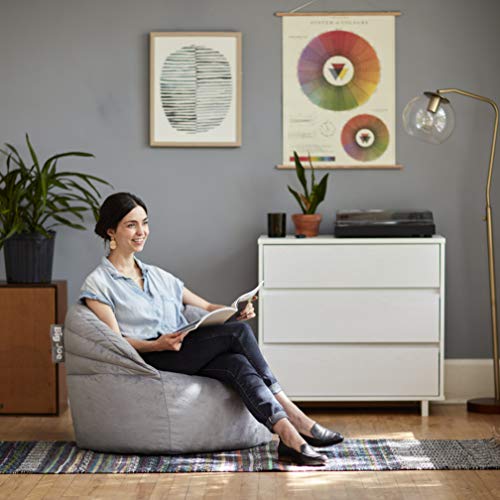 Big Joe Stack Bean Bag Chair, Stone Plush, 2ft Pricepulse