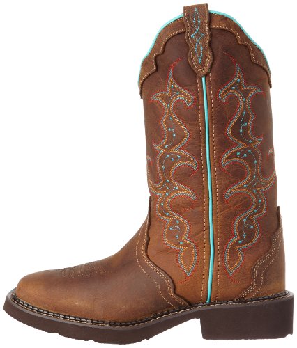 Justin Boots Women's Gypsy Collection 12" Soft Toe ,Tan Jaguar,7 B US