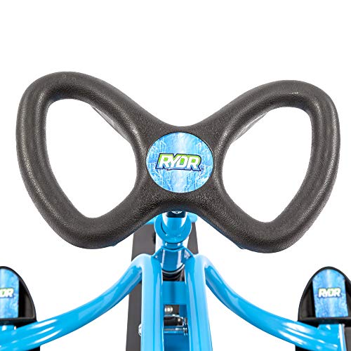RYDR Snow Runner Bike Sled with Steering Wheel and Foot Breaks.