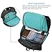 KAKA Laptop Backpack Night Light Reflective Water Resistant and Durable Bag Anti Theft Backpack Shoulders Backpacks for 15.6-inch Laptop in Business School Travel for Men and Women-Black