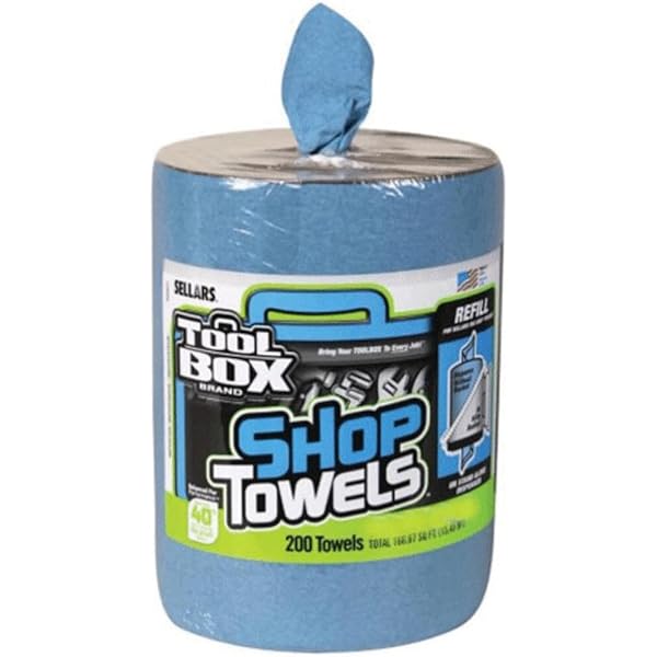 Amazon.com: Toolbox 5520701 Big Grip Z400 Bucket Blue Shop Towel