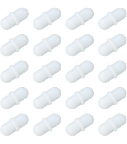 Lot De 3 Barreaux D'agitation Magnétique PTFE 40 Mm - Pour Mélangeur De Laboratoire
