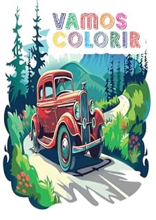 Livro VAMOS COLORIR: CARROS CLASSICOS