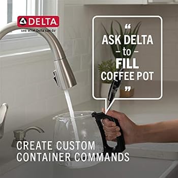 Delta Faucet Voiceiq Module For Delta Touch2o Kitchen Sink Faucets Alexa And Google Assistant Voice Activated Smart Home Ep100855 Amazon Sg Home Improvement