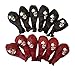Magic Theme Balloons for Birthday Party with Wand, Hat, and Rabbit Ears - 25 Pack - Red, Black