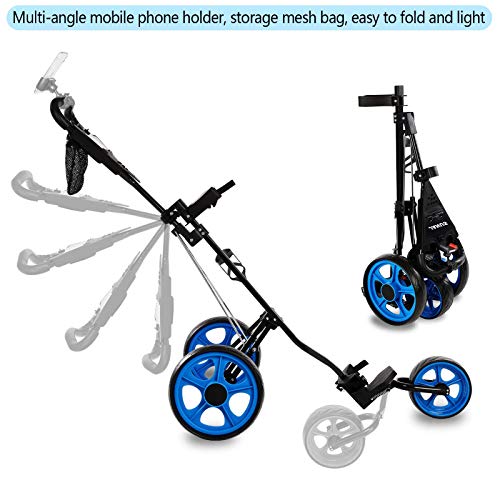 golf push cart mesh bag