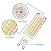 ENUOTEK 10W G9 GU9 LED Light Bulbs Halogen Lamp Replacement 900Lm SMD5730 Flicker Free Warm White 3000K AC100-265V Not Dimmable CE ETL Approved 6 Pack
