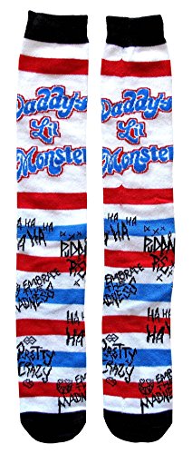 Suicide squad harley quinn daddy s lil monster juniors/womens kne…