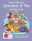Color With Me! Grandma & Me Coloring Book by Mary Lou Brown, Sandy Mahony