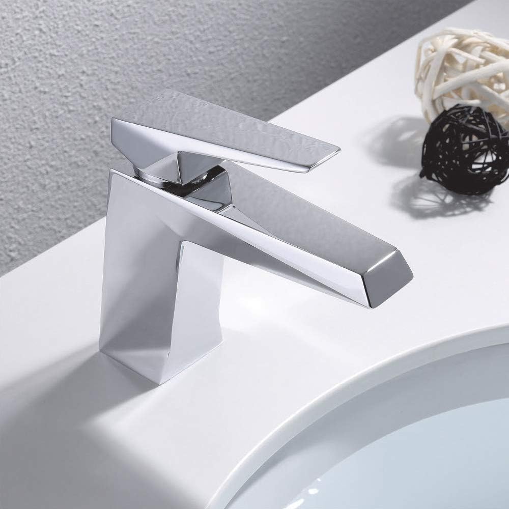 Nes Home | Drayton Mono Mixer Basin Sink Chrome Tap