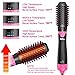 YaFex One-Step Hair Dryer Volumizer – Upgraded Detachable Hair Dryer Brush with 2 Styling Heads, Lightweight Blow Dryer Brush with Natural Boar Bristles, Ionic Technologythumb 2