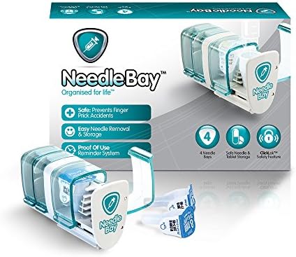 NeedleBay 4 Diabetes Medication System, 7.6 Ounce