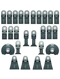 26 x topstools unka26 a OMT Mix hojas para Fein Multimaster Bosch Makita Milwaukee Genesis Chicago Artesanos Nextec Rockwell Ryobi Hitachi Multi Herramienta Accesorios