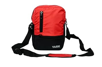 Yark Nylon 19 cms Red Messenger Bag (Y2206Red)