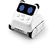 Makeblock Codey Rocky Interactive Emo Robot, Coding for Kids 8-12, STEM Toys Support Scratch Python Programming, Smart Robotics Gift for Kids 6+