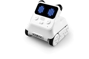 Makeblock Codey Rocky Robot Toy, Programmable and Interactive Emo Robot for Kids 6+, STEM Learning Educational Toys Support S