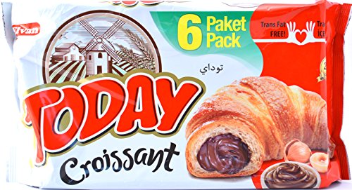 Elvan today cocoa croissants 6-pack, 10.58oz/300g