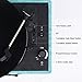 Bluetooth Record Player ,JOPOSTAR Suitcase Portable 3-Speed Belt-Driven Turntable Player Built-in Speakers , Headphone Jack , Aux Input (JP120ABU-2)thumb 4