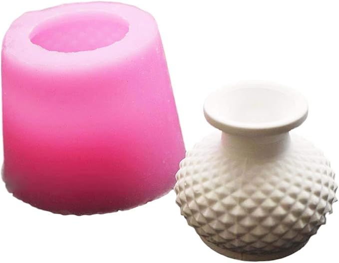 Amazon Ever Garden ミニ 花瓶 ボトル シリコンモールド アロマハイストーン 石膏 手作り 石鹸 レジン 樹脂 粘土 型 抜き型 粘土 通販