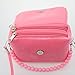 Dodocat Cute Little Girls Fashionable 3D Flower Handbag Crossbody Bag - Pink