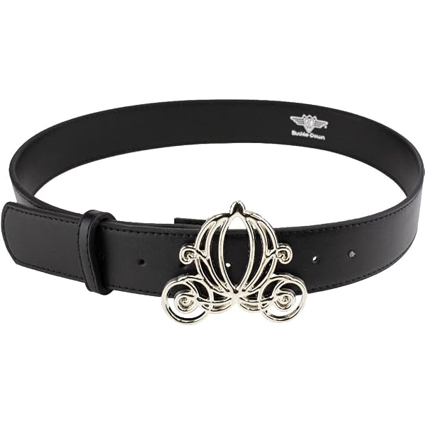 Buckle-Down Disney Belt, Mickey Mouse Hand, Red Vegan Patent  display picture 3