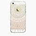 iPhone 5s Case,iPhone 5 Case, LUOLNH Totem Series Mandala TPU Silicone Skin Case Cover Phone Case Case Bumper for iPhone 5/5s(Pink)