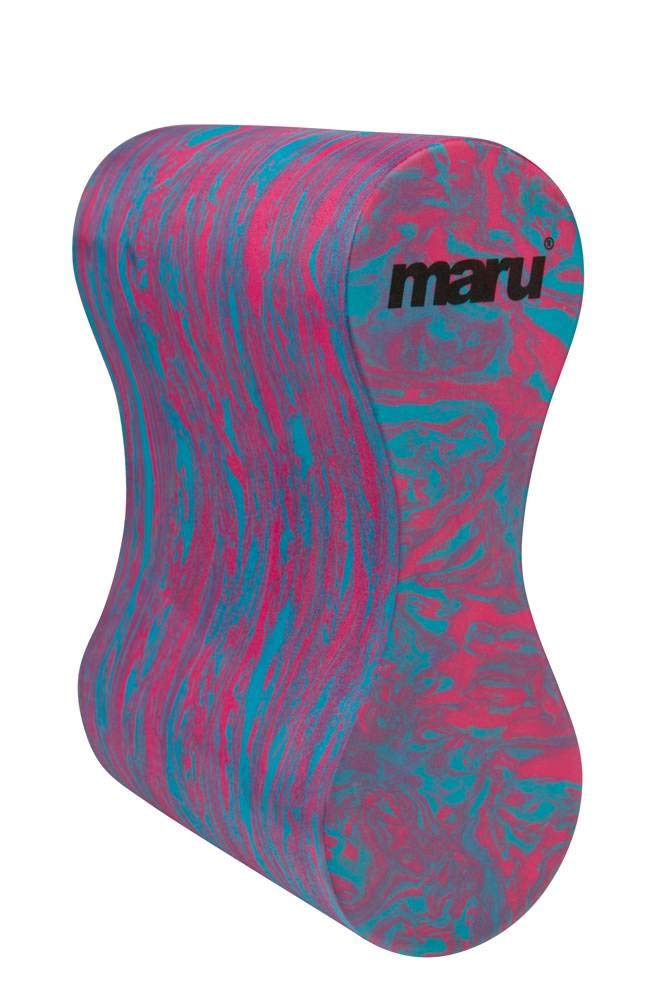 Maru Swimming Pull Buoy (Blue/Pink) – Buoyant Foam Swimming Float for Adults & Teens (Ages 14+) – Improves Stroke Technique & Strengthens Arms – Comfortable, Non-Chafing & Trusted by Coaches