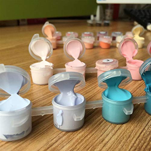 WACYDSD Malen Nach Zahlen Golden Buddha DIY Einzigartiges Geschenk Handgemaltes Ölgemälde Für Hauptwanddekor-Kunstwerke Rahmenlos – Bild 6