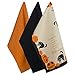 DII Halloween Hand Towels for the Kitchen Decorative Spooky & Fun Cotton Printed Dishtowel Set, 18x28, Jack-O-Lantern, 3 Count