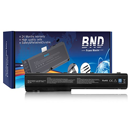 BND Laptop Battery for HP Pavilion DV7-3165DX DV7-1232NR DV7-1245DX DV7-1243CL DV7-3085DX DV7-3065DX, fits GA08 KS525AA HSTNN-IB75 HSTNN-DB75 480385-001 - 12 Months Warranty [4400mAh 8-Cell] - Thumbnail 7