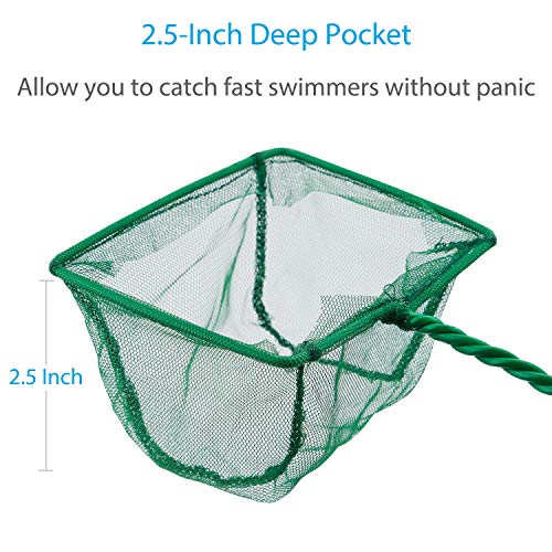 3 Pawfly+Aquarium+Fishing+Plastic+Handle