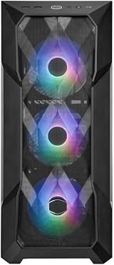 Cooler Master MasterBox TD500 Mesh V2 E-ATX Mid-Tower 3 ARGB Fan PC Case Black view 3