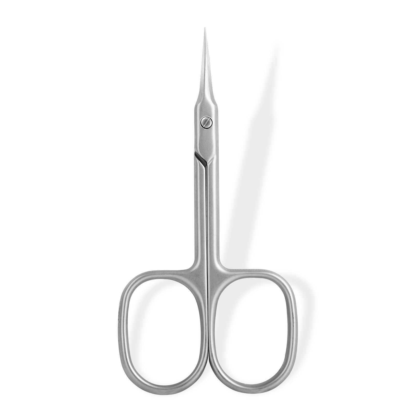 BNG Cuticle Scissors Professional Sharp Curved Cuticle Nail Scissors for Women Men, Stainless Steel Cuticle Nipper Nails Remover Scissor, Pedicure Manicure Nail Art Tool, Silver — image 1