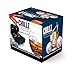 Chillz Ice Ball Maker - 2 Black Flexible Silicone Ice Trays - Mold 8 X 4.5cm Round Ice Ball Spheres (2 Pack)