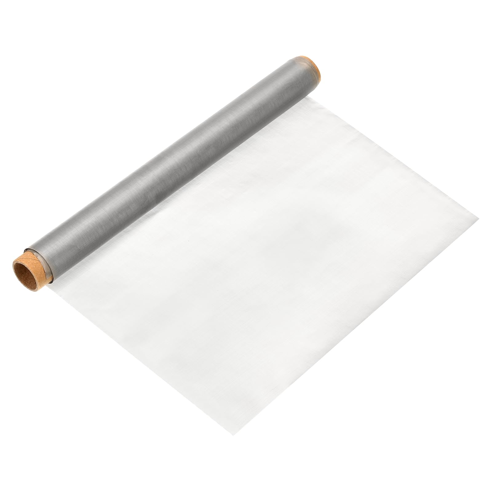 PATIKIL 304 Stainless Steel Wire Mesh Screen, 300 Mesh Woven Air Vent Filter Mesh Hard and Heat Resisting Hole Fill for Cage Garden Window 11.8 x 39inch (30 x 100cm)