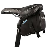 Roswheel Outdoor Cycling Bike Bicycle Saddle Bag Under Seat Packs Tail Pouch (Black -13656)