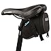 Roswheel Outdoor Cycling Bike Bicycle Saddle Bag Under Seat Packs Tail Pouch (Black -13656)